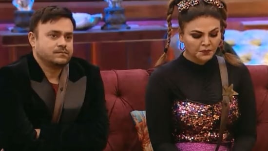 Rakhi Sawant and Ritesh during their time in the Bigg Boss 15 house.&nbsp;