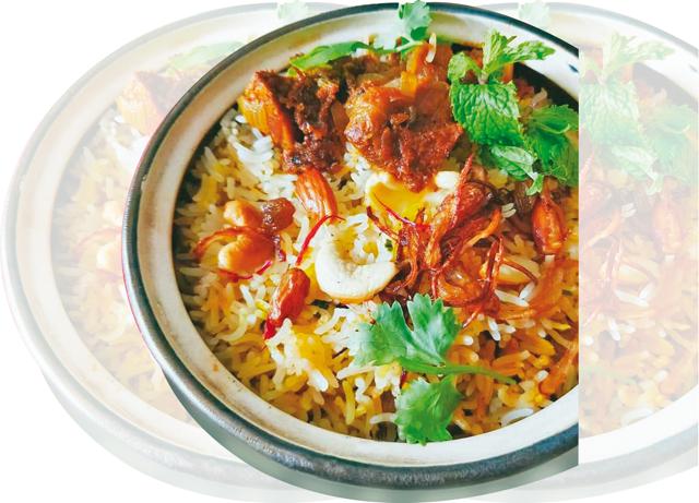 Most South Indian biryanis have traditionally used short-grain rice. But modern Chennai biryanis are made with long-grained rice Most South Indian biryanis have traditionally used short-grain rice. But modern Chennai biryanis are made with long-grained rice