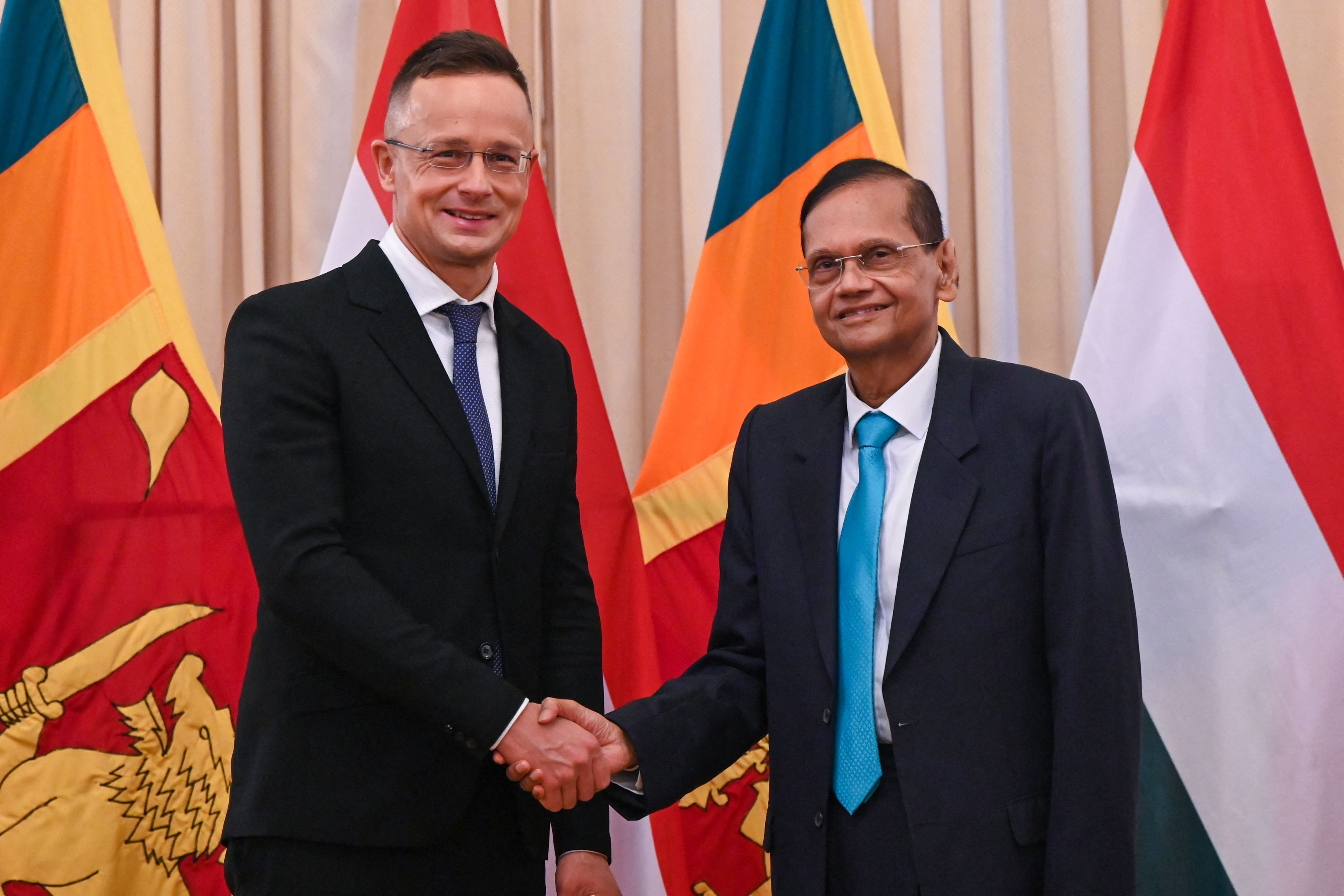 Peiris, an old India hand, is set to hold talks with his Indian counterpart S Jaishankar, during the three-day visit, his first bilateral foreign trip since he returned to the foreign ministry last year.&nbsp; (AFP)