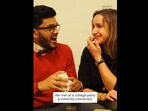 A screengrab from the video shared by Humans of Bombay that details the love story between a French woman and an Indian man. (instagram/@officialhumansofbombay) A screengrab from the video shared by Humans of Bombay that details the love story between a French woman and an Indian man. (instagram/@officialhumansofbombay)