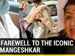 Lata Mangeshkar Last Farewell