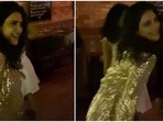 Karishma Tanna grooves to Oo Antava. Karishma Tanna grooves to Oo Antava.