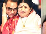 Dharmendra and Hema Malini mourn Lata Mangeshkar's death. Dharmendra and Hema Malini mourn Lata Mangeshkar's death.