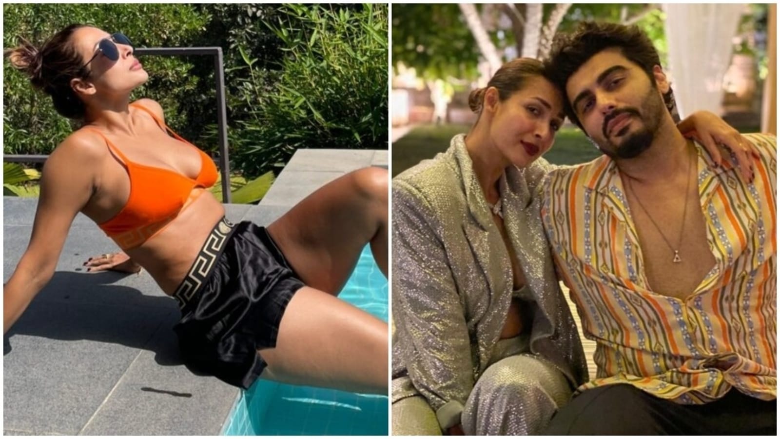 1600px x 900px - Malaika Arora in bikini and shorts lounges by pool, Arjun Kapoor reacts |  Fashion Trends - Hindustan Times