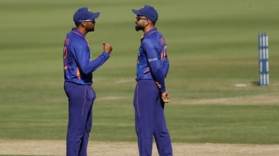 India's Virat Kohli and SuryaKumar Yadav during the first ODI match between India and West Indies, at Narendra Modi Stadium in Ahmedabad on Sunday. (ANI) India's Virat Kohli and SuryaKumar Yadav during the first ODI match between India and West Indies, at Narendra Modi Stadium in Ahmedabad on Sunday. (ANI)