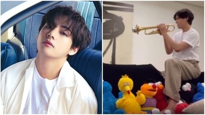 BTS' V shared a new video on Instagram. BTS' V shared a new video on Instagram. 
