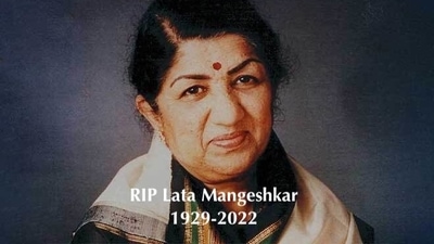 Lata Mangeshkar died at 92. Lata Mangeshkar died at 92.