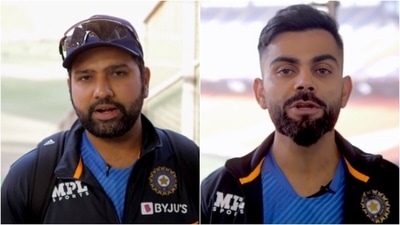 Rohit Sharma (L) and Virat Kohli. (BCCI) Rohit Sharma (L) and Virat Kohli. (BCCI)