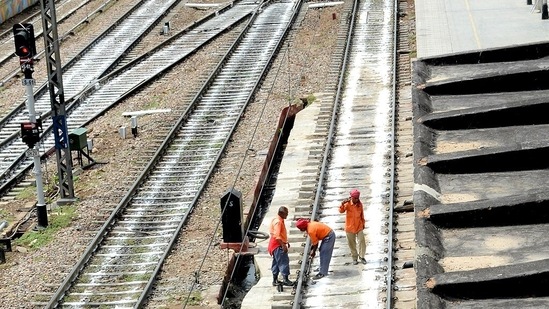 New Delhi Railway Station (NDLS) us India’s largest and second-busiest railway facility. (AFP)