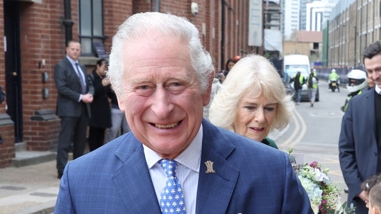 Britain's Prince Charles, Prince of Wales and Camilla, Duchess of Cornwall. (AFP)