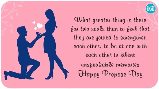 People celebrate Propose Day with much enthusiasm. People celebrate Propose Day with much enthusiasm. 