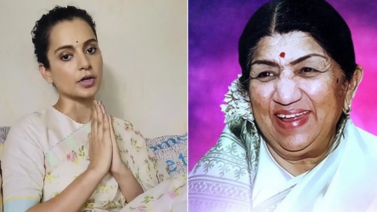 Kangana Ranaut remembers Lata Mangeshkar.