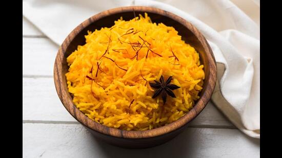 Sweet rice with saffron and dry fruits is made in almost every household during the festival. (Shutterstock)