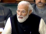 Prime Minister Narendra Modi replies to the debate on the Motion of Thanks to the President's Address in Lok Sabha on Monday. Prime Minister Narendra Modi replies to the debate on the Motion of Thanks to the President's Address in Lok Sabha on Monday. 