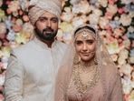 Karishma Tanna and Varun Bangera at their home. Karishma Tanna and Varun Bangera at their home.