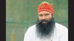 SGPC president Harjinder Singh Dhami said the Sirsa dera chief, Gurmeet Ram Rahim, was serving sentence on serious charges and he is also directly linked to the sacrilege of Sri Guru Granth Sahib at Bargari in 2015. (HT File Photo)