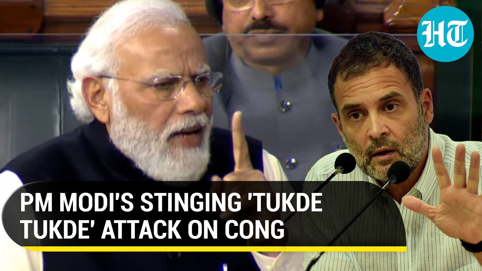 Watch Pm Modi Tears Into Congress Brands It The Leader Of Tukde