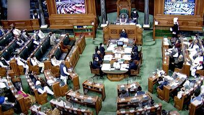 Both the Houses of Parliament will continue their debate on the Motion of Thanks on Monday. (ANI) Both the Houses of Parliament will continue their debate on the Motion of Thanks on Monday. (ANI)