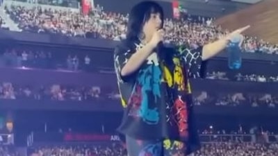 Billie Eilish at her Atlanta concert.