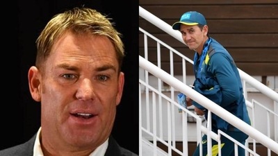 Shane Warne; Justin Langer