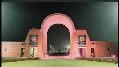 The new campus of Nalanda university. (HT Photo) The new campus of Nalanda university. (HT Photo)