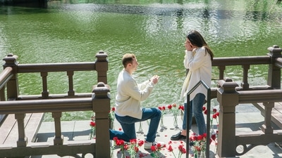 Lovers all over the world are eagerly waiting for Valentines Day, which is celebrated on February 14. But the festivities begin a week prior. The second day of the week-long celebration is Propose Day which will be observed on February 8. If you have a special someone whom you haven't proposed yet then tomorrow is the day for you. Long-distance proposals might seem unromantic but if you know the right platform and way then you sure have a chance of winning your love. Here are a few ways to pop the question online whether your partner is far away from you or lives just a few blocks away. (Unsplash) Lovers all over the world are eagerly waiting for Valentines Day, which is celebrated on February 14. But the festivities begin a week prior. The second day of the week-long celebration is Propose Day which will be observed on February 8. If you have a special someone whom you haven't proposed yet then tomorrow is the day for you. Long-distance proposals might seem unromantic but if you know the right platform and way then you sure have a chance of winning your love. Here are a few ways to pop the question online whether your partner is far away from you or lives just a few blocks away. (Unsplash)