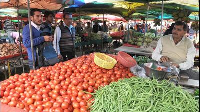With the recent rain spells, vegetable prices have soared at apni mandis in Chandigarh.