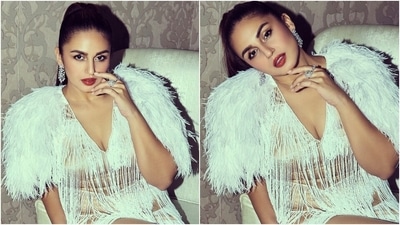 Huma Qureshi is the retro queen we need in fringe mini dress and bold make-up: Check out pics Huma Qureshi is the retro queen we need in fringe mini dress and bold make-up: Check out pics