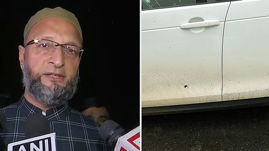 Asaduddin Owaisi rejected Centre's Z security cover, days after his car was fired upon in Hapur, U.P on February 3. (ANI)