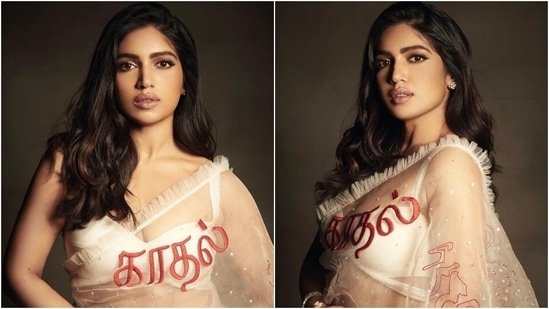 Bhumi Pednekar promotes Badhaai Do in sheer saree feat love written in different languages: Patralekhaa hearts it