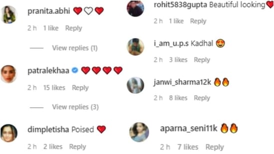 Comments on Bhumi Pednekar's post. Comments on Bhumi Pednekar's post. 