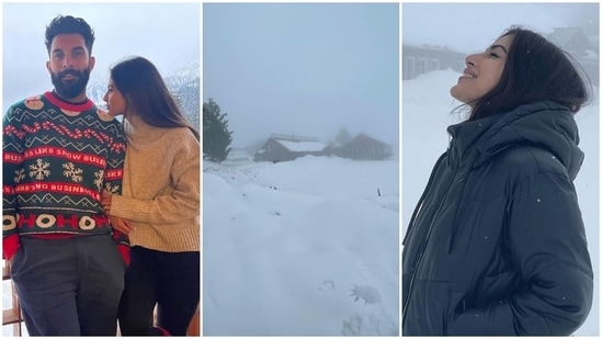 Mouni Roy and Suraj Nambiar enjoy their honeymoon. Mouni Roy and Suraj Nambiar enjoy their honeymoon. 