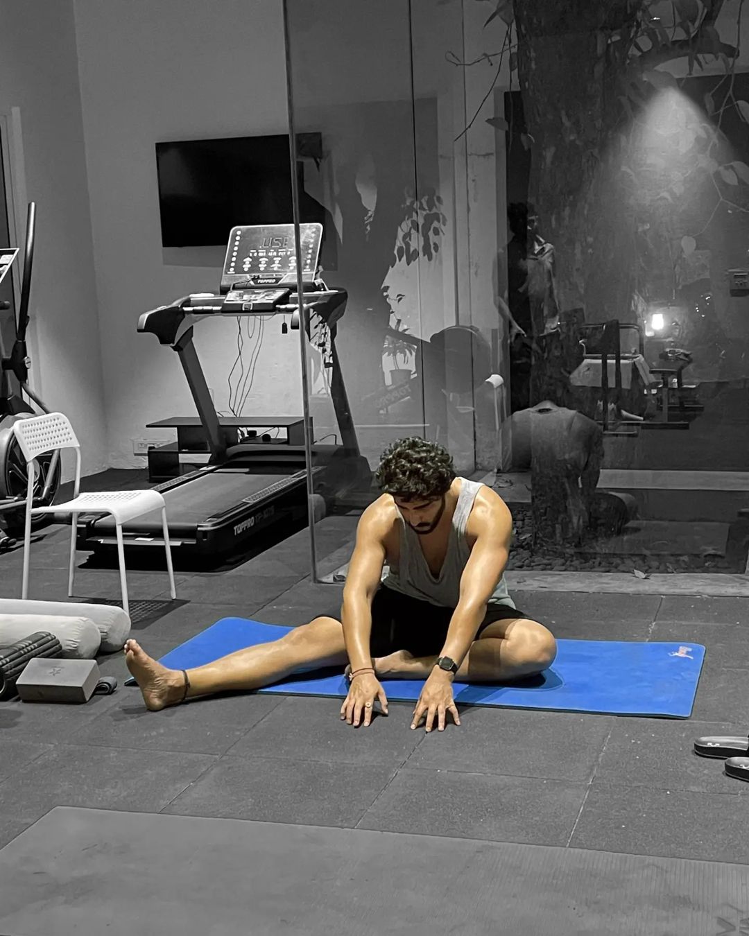 One-Legged Forward Bend