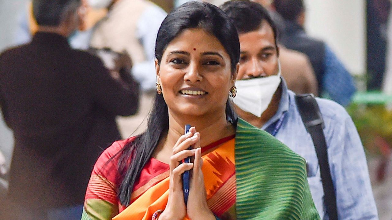 File photo of Apna Dal (S) chief Anupriya Patel. (HT_PRINT) File photo of Apna Dal (S) chief Anupriya Patel. (HT_PRINT)