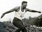 Praveen Kumar Sobti, in 1958, won the discus gold and bronze in hammer throw at the Asian Games in Bangkok.