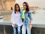 Maheep Kapoor posted a picture with Seema Khan as they celebrated wrapping up the second season of The Fabulous Lives of Bollywood Wives.