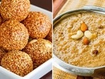 Healthy jaggery recipes: Jaggery no wonder is gaining popularity as it not only satiates sweet cravings but also has loads of health benefits.(Youtube, Pinterest) Healthy jaggery recipes: Jaggery no wonder is gaining popularity as it not only satiates sweet cravings but also has loads of health benefits.(Youtube, Pinterest)