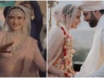 Karishma Tanna and Varun Bangera on their wedding day. Karishma Tanna and Varun Bangera on their wedding day.