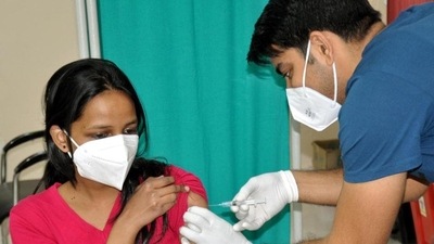 Delhi has already achieved 100% coverage for the first dose of vaccination. (HT PHOTO.) Delhi has already achieved 100% coverage for the first dose of vaccination. (HT PHOTO.)
