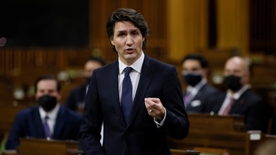 Canada's Prime Minister Justin Trudeau. (REUTERS)