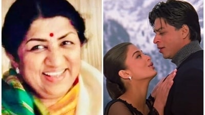 Lata Mangeshkar sang the song Humko Humise Chura Lo for Mohabbatein. Lata Mangeshkar sang the song Humko Humise Chura Lo for Mohabbatein. 