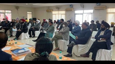 Industrialists expressed their views and suggestions on revenue requirements at a public hearing held at the PSPCL office Ludhiana. (HT File) Industrialists expressed their views and suggestions on revenue requirements at a public hearing held at the PSPCL office Ludhiana. (HT File)