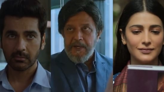 Amazon's upcoming web series Bestseller stars Mithun Chakraborty, Shruti Haasan, and Arjan Bajwa.