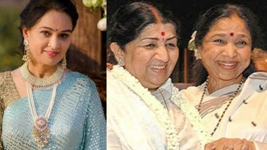 Padmini Kolhapure addressed how Asha Bhosle has reacted to Lata Mangeshkar's death.