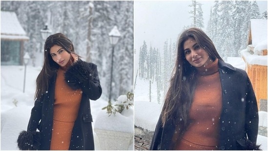 Mouni Roy's classy winter outfits