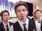 BTS' Jin, V and RM in a new video.