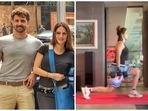 Hrithik Roshan with ex-wife Sussanne Khan.(Instagram) Hrithik Roshan with ex-wife Sussanne Khan.(Instagram)