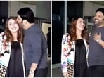 Kapil Sharma and Ginni Chatrath at Gehraiyaan screening. Kapil Sharma and Ginni Chatrath at Gehraiyaan screening.