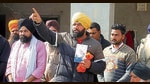 Gangster-turned-politician Lakha Sidhana’s most recent claim to notoriety was over his alleged role in the Red Fort violence during farmers’ protest on Republic Day last year. (Sanjeev Kumar/HT)
