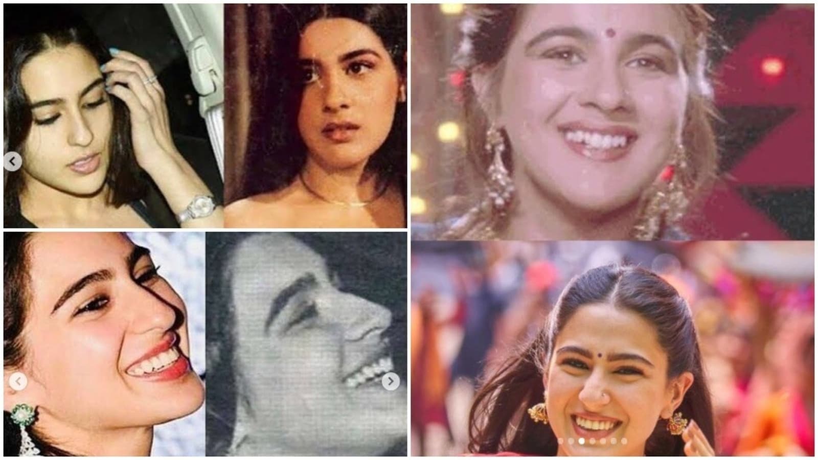 Sara Ali Khan shares 7 pics to prove how she is mom Amrita Singh's ...
